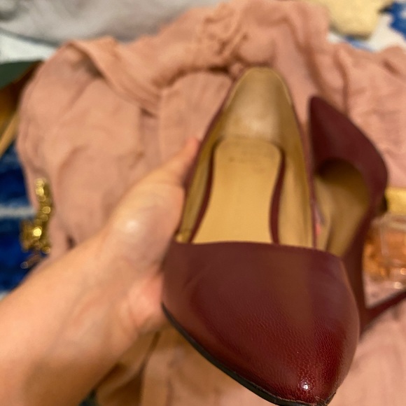 🌟Burgundy Banana Republic High Heels🌟 - Picture 7 of 10